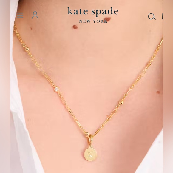 Kate Spade Initial Mini Charm. Letters J,S,T,A. New‎ 4 pc - Picture 1 of 4
